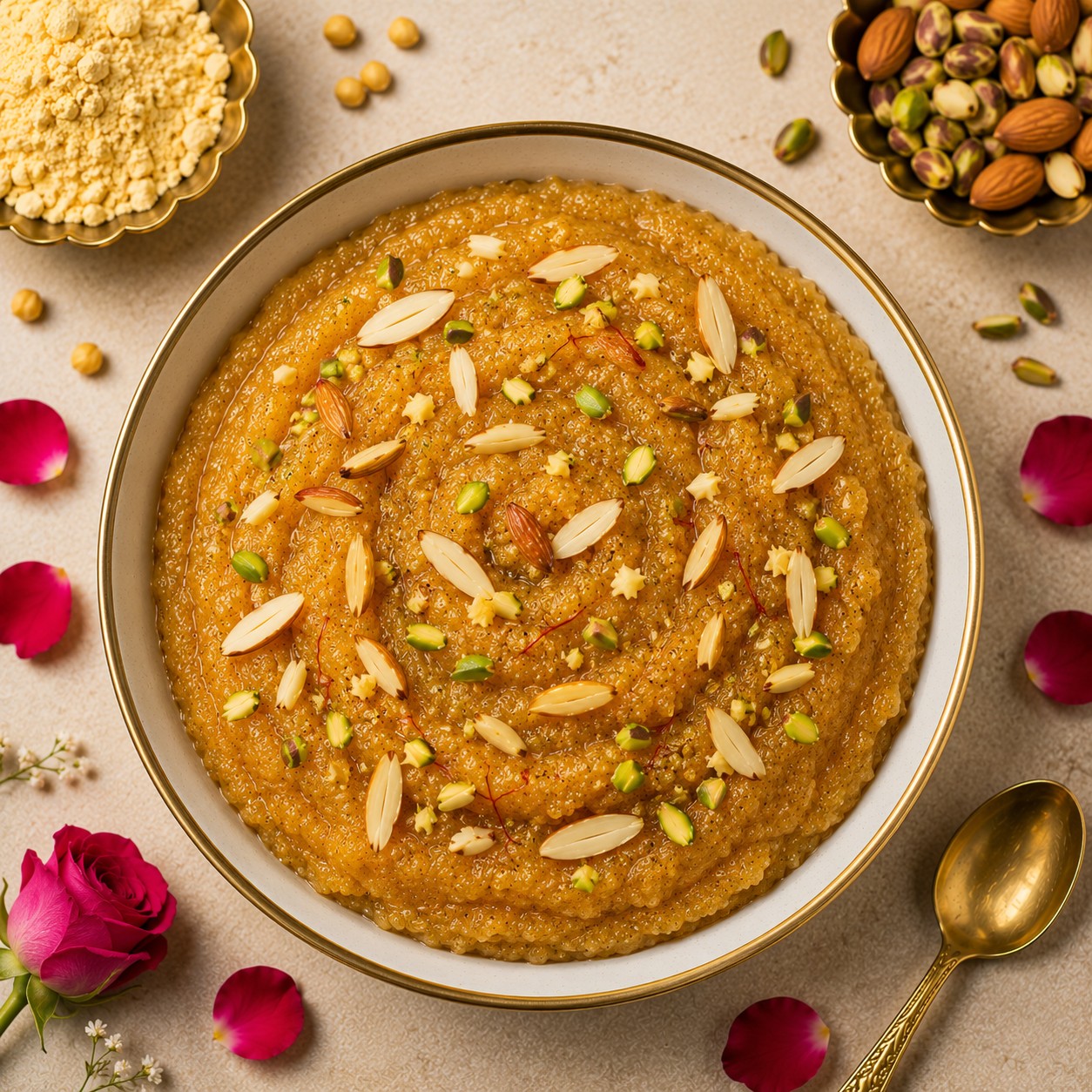 Besan Halwa